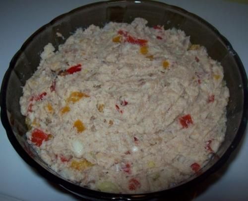 Sałatka z makreli z papryką