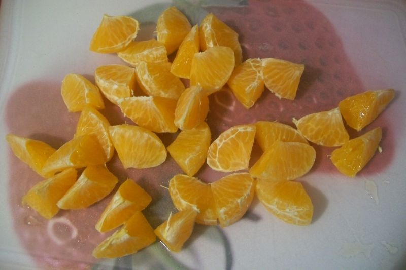 Sałatka z mandarynką