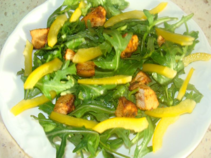 Sałatka z mandarynką