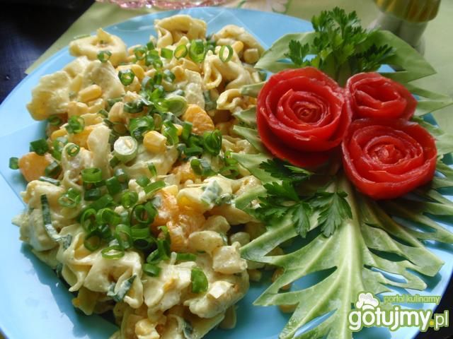 Sałatka z mandarynką i ananasem Sałatka z mandarynką i ananasem