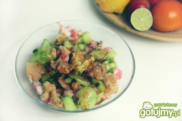 Sałatka z marynowanym kalafiorem