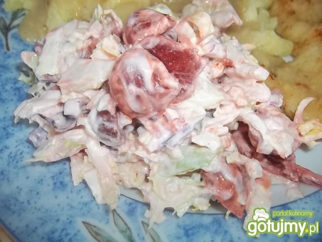 Sałatka z marynowanymi buraczkami Sałatka z marynowanymi buraczkami