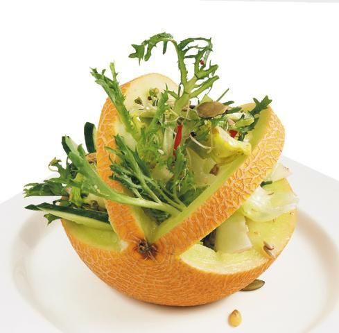 Sałatka z melonem Sałatka z melonem