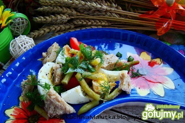 Sałatka z mięskiem sojowym 