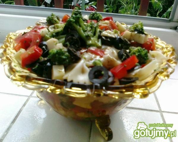 sałatka z mozarellą i oliwkami sałatka z mozarellą i oliwkami