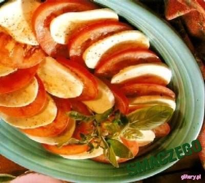 Sałatka z mozzarellą