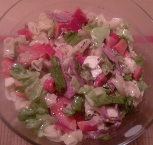 Sałatka z mozzarellą