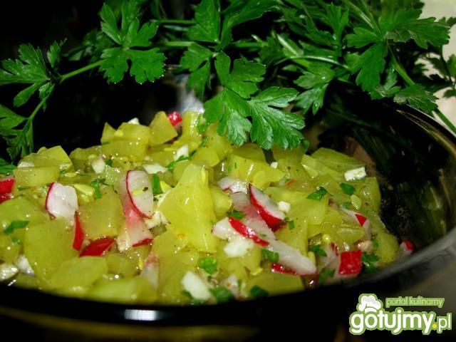 Sałatka z ogórkami curry Sałatka z ogórkami curry