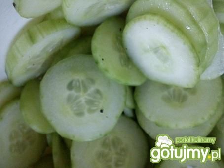 Sałatka z ogórków  Sałatka z ogórków