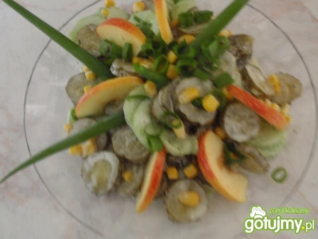 Sałatka z ogórków 3 Sałatka z ogórków 3