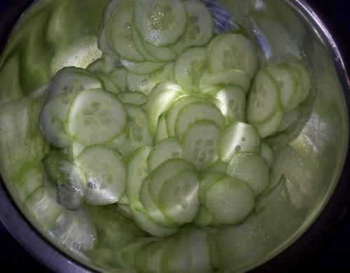 Sałatka z ogórków Sałatka z ogórków