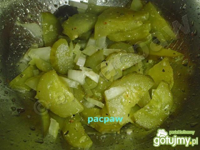 Sałatka z ogórków kiszonych 