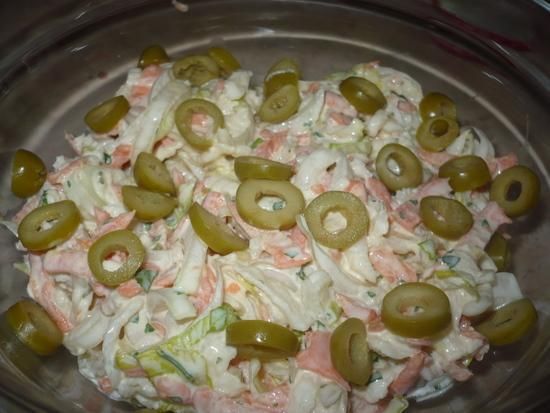 Sałatka z oliwkami Sałatka z oliwkami