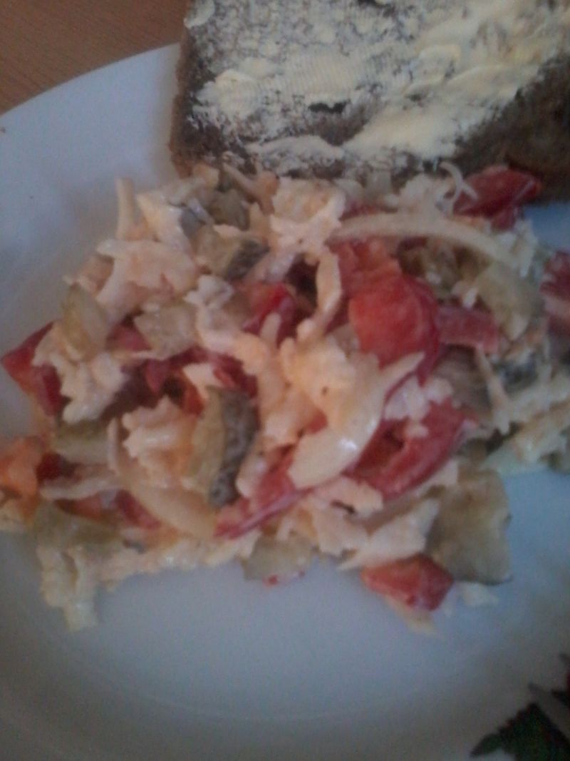 Sałatka z papryką Sałatka z papryką