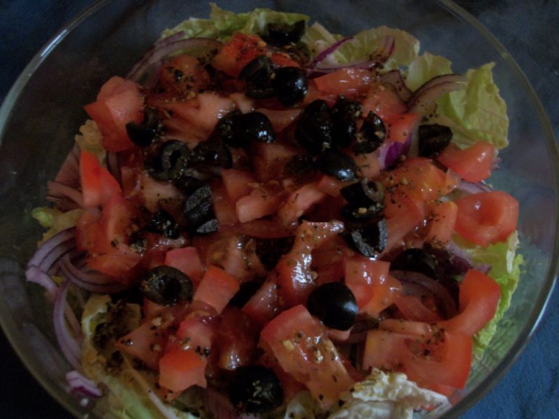 Sałatka z pekinką i pomidorami wg Zub3r'a