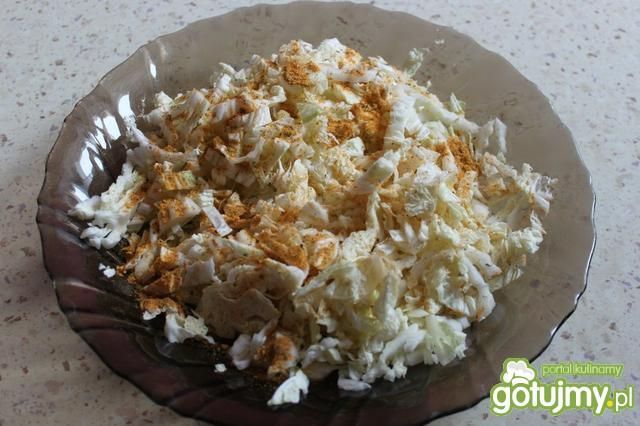 Sałatka z pekinskiej kapusty Sałatka z pekinskiej kapusty