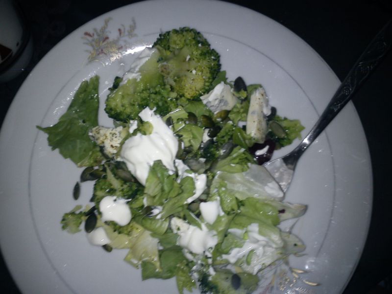 Sałatka z pestkami dyni