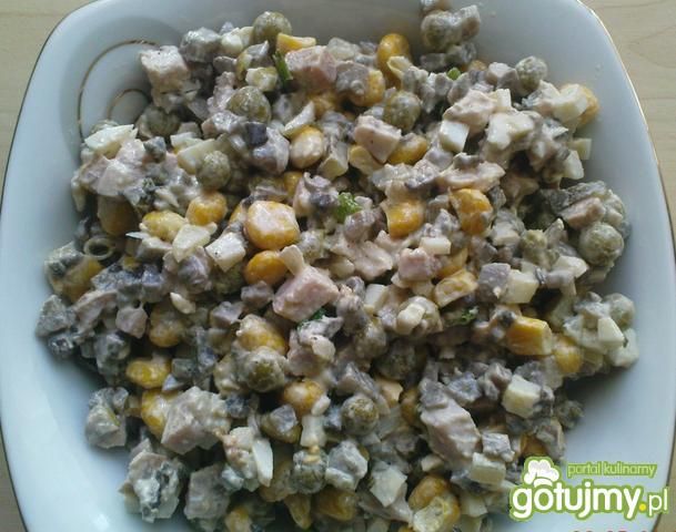 Sałatka z pieczarek II