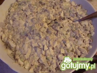 Sałatka z pieczarkami 12