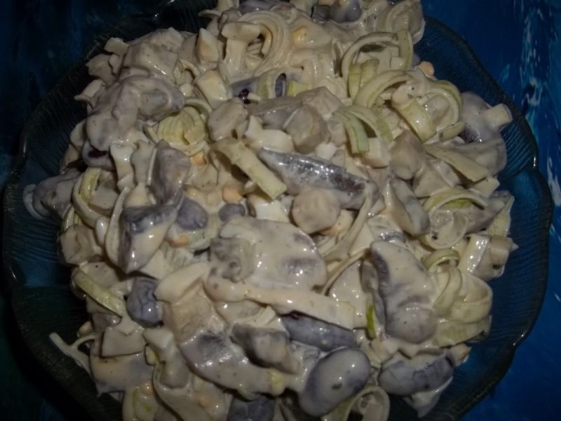 Sałatka z pieczarkami Sałatka z pieczarkami