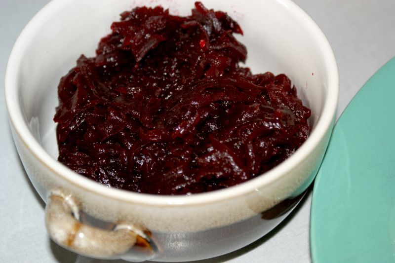 Sałatka z pieczonych buraczków