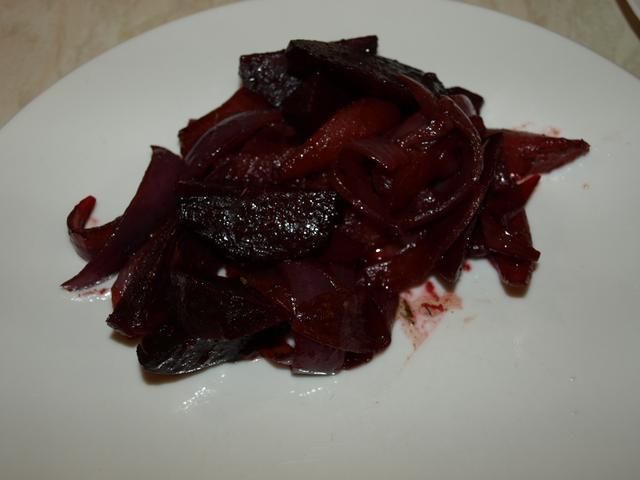 Salatka z pieczonych buraczkow