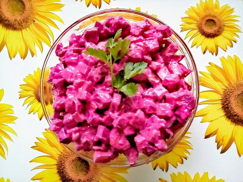 Sałatka z pieczonych warzyw