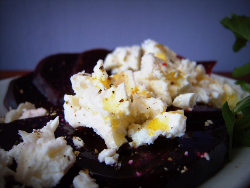 Sałatka z pieczonym burakiem