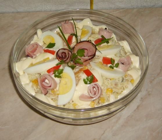 Sałatka z pomarańczą