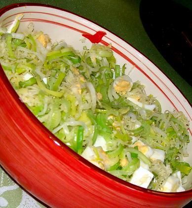 Sałatka z pora Sałatka z pora