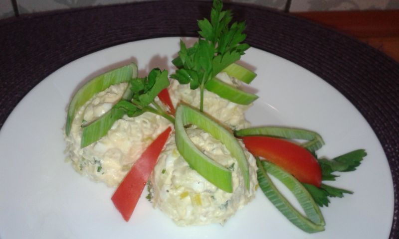 Sałatka z porem Sałatka z porem