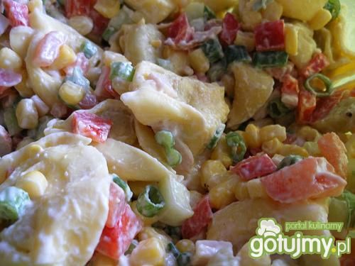 Salatka z ravioli Salatka z ravioli