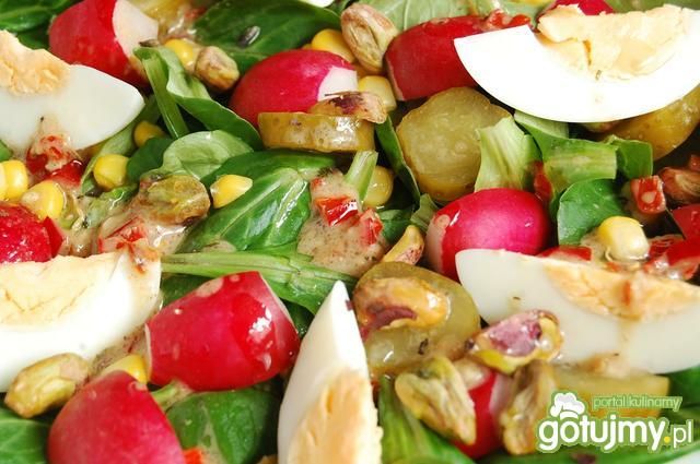 Sałatka z roszponką 2 Sałatka z roszponką 2