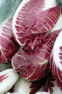 Sałatka z rukoli i sałaty Radicchio Sałatka z rukoli i sałaty Radicchio