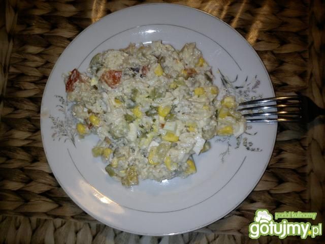 Sałatka z ryżem Sałatka z ryżem