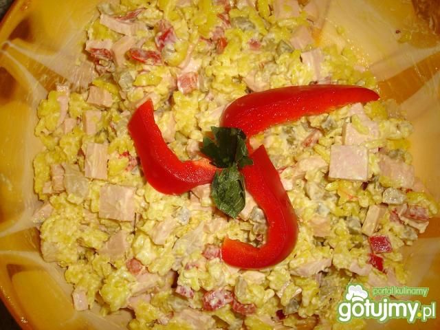 Sałatka z ryżem Sałatka z ryżem