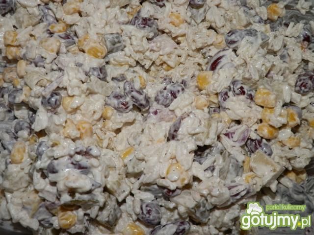 Sałatka z ryżem Sałatka z ryżem