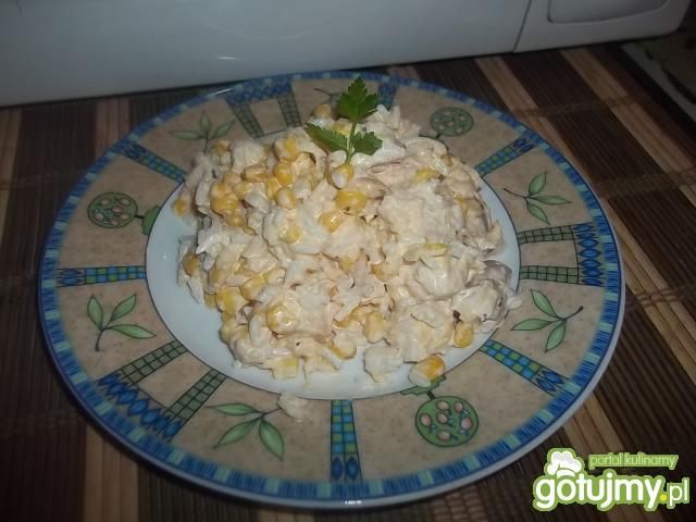 Sałatka z ryżem i kurczakiem 3