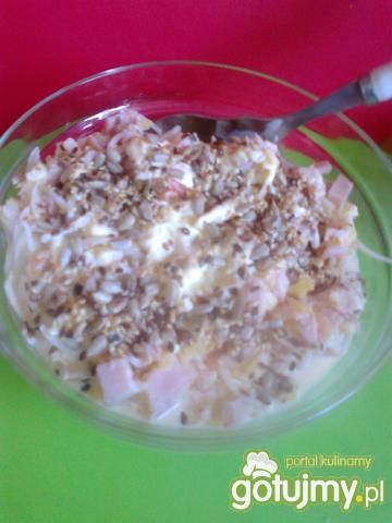 sałatka z selera, brzoskwiń i... sałatka z selera, brzoskwiń i...