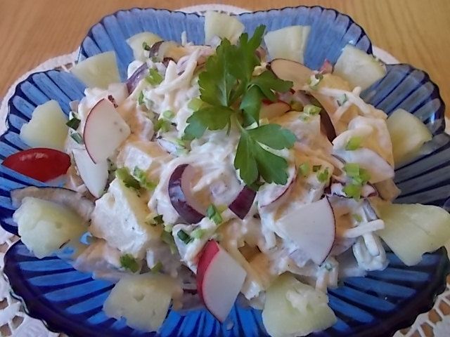 Sałatka z selera i ananasa Sałatka z selera i ananasa