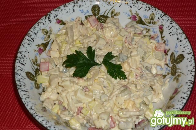 Sałatka z selerem i pieczarkami Sałatka z selerem i pieczarkami