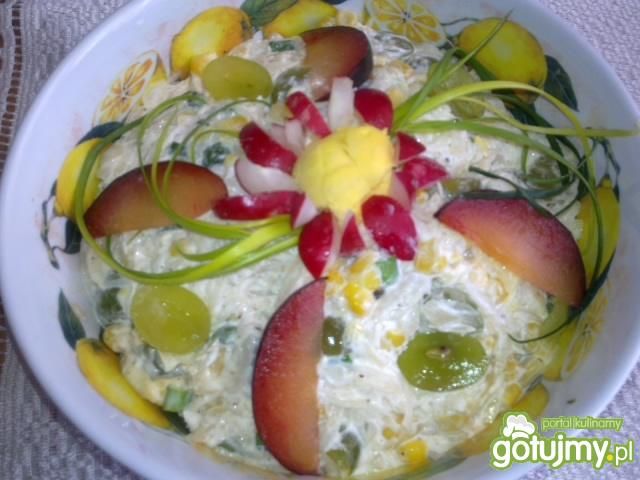 Sałatka z selerem i winogronem Sałatka z selerem i winogronem