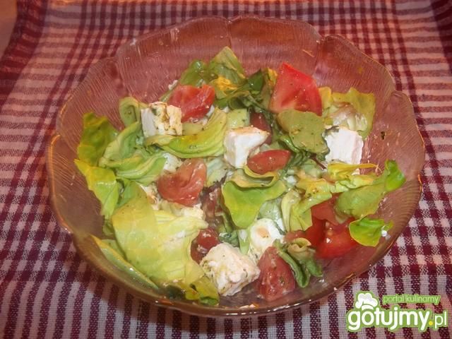 Sałatka z serem feta i pomidorami 2 Sałatka z serem feta i pomidorami 2