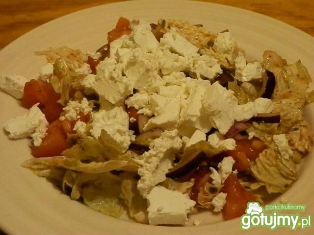 Sałatka z serem typu feta