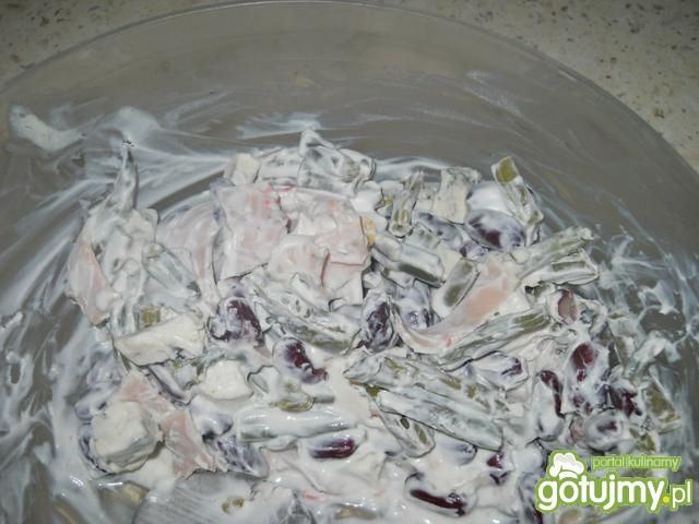 sałatka z serkiem pleśniowym sałatka z serkiem pleśniowym