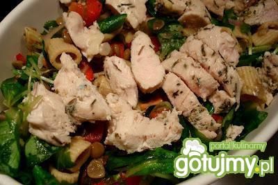 Sałatka z soczewicą wg Monika i Magda Sałatka z soczewicą wg Monika i Magda