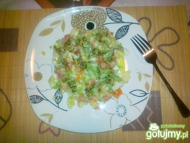 Sałatka z sosem Chimichurri Sałatka z sosem Chimichurri