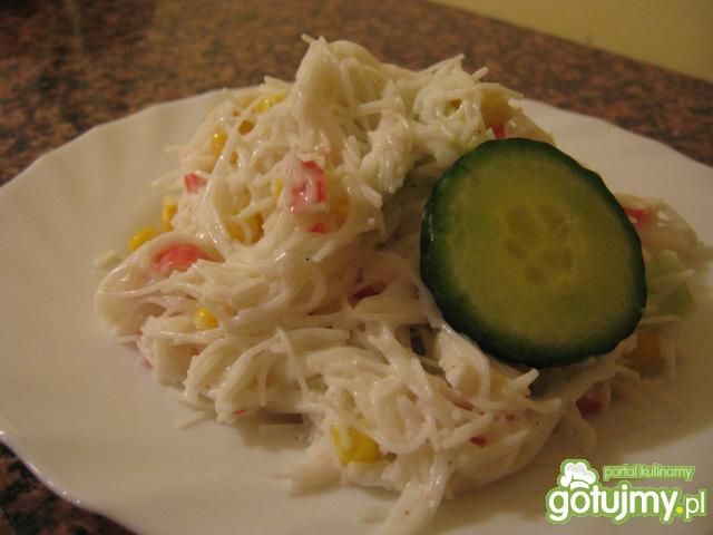 Sałatka z surimi wg pieguska Sałatka z surimi wg pieguska