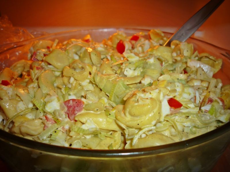Sałatka z tortellini