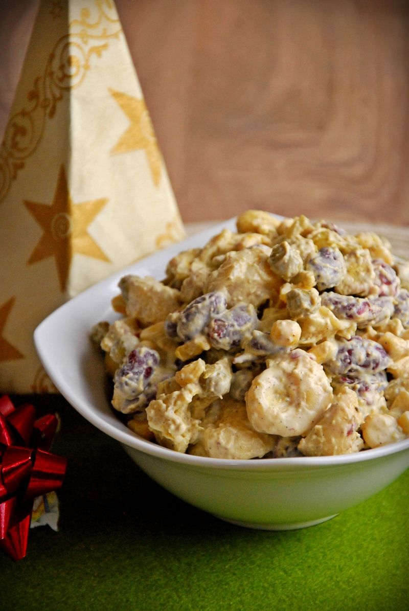 Sałatka z tortellini, kurczakiem i fasolką  Sałatka z tortellini, kurczakiem i fasolką